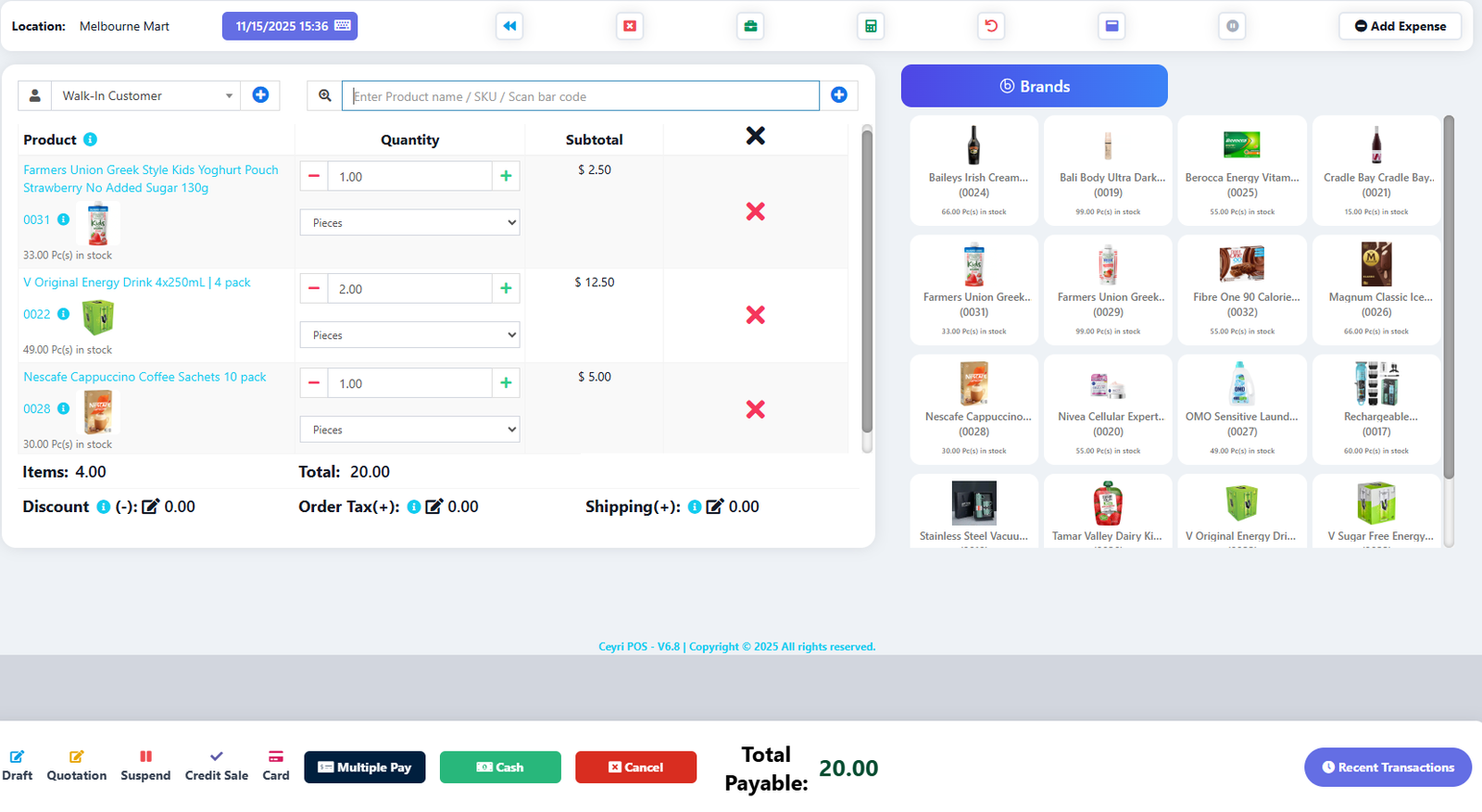 Ceyri POS – Offline Mode